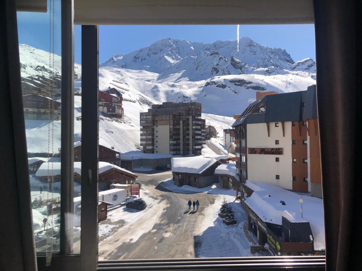 Studio cosy vue montagne Val Thorens Exterior foto